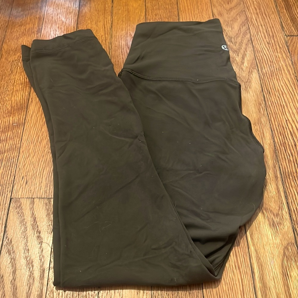 Lululemon align - olive green - size 6